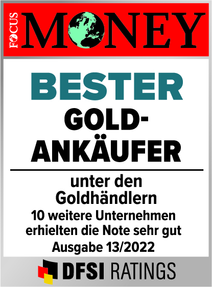 Focus Money - Bester Goldankäufer unter den Goldhändlern