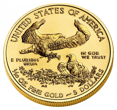 Goldmünze American Eagle 1/10 Unze