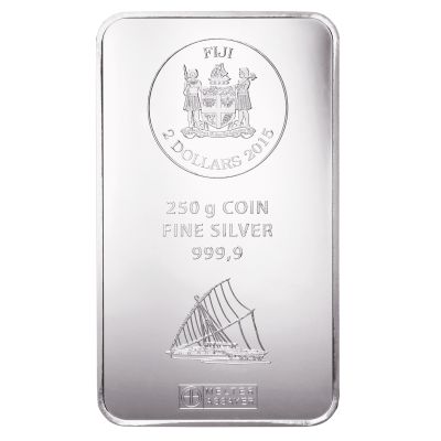 Silbermünzbarren 250 g Fiji regelbesteuert 