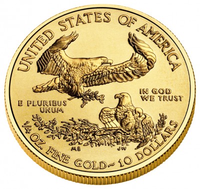 Goldmünze American Eagle 1/4 Unze